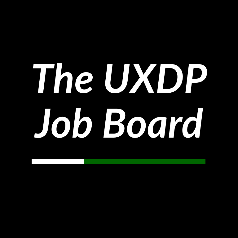 The UXDP Job Board